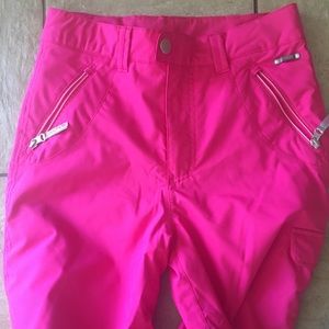 Kids Spyder ski pants